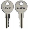 Southco CH 751 Llaves (2 ud.)