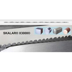 Hojas sierra cinta 637 Nivel3 41X1,3mm SKALAR® X3000 70HRC bimetal Wikus