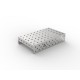 Placa inox. ⌀28  100*100